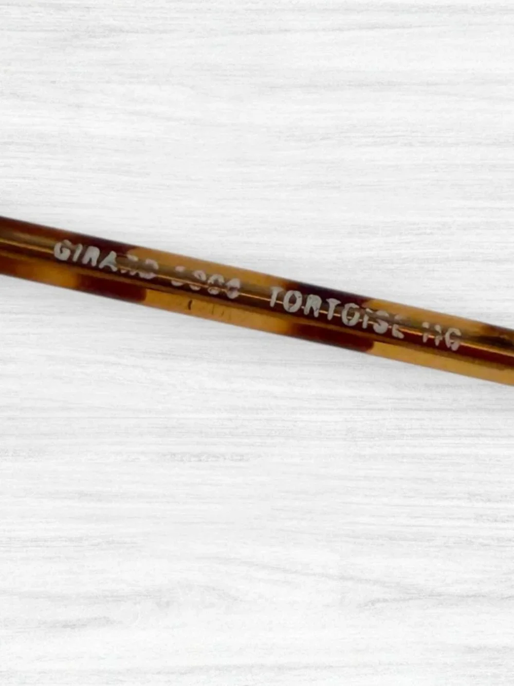 Vintage Girard France Tortoise Eyeglass Frames 804 51-17-144 Unisex RX Optical - Picture 4 of 8